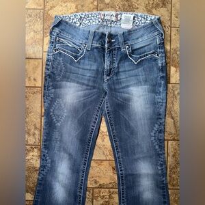 Ariat Women's Faded Blue Boot Cut Jeans